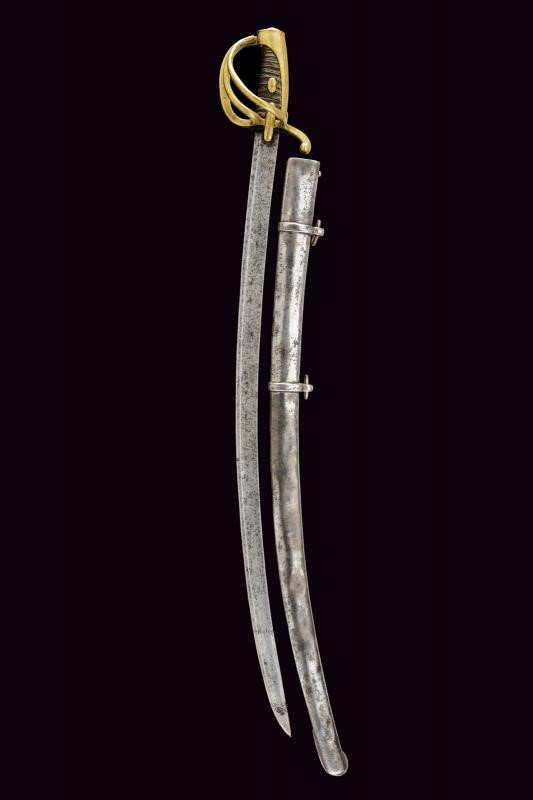Sciabola da truppa di cavalleria leggera, Mod. AN XI, lunghezza 101 cm