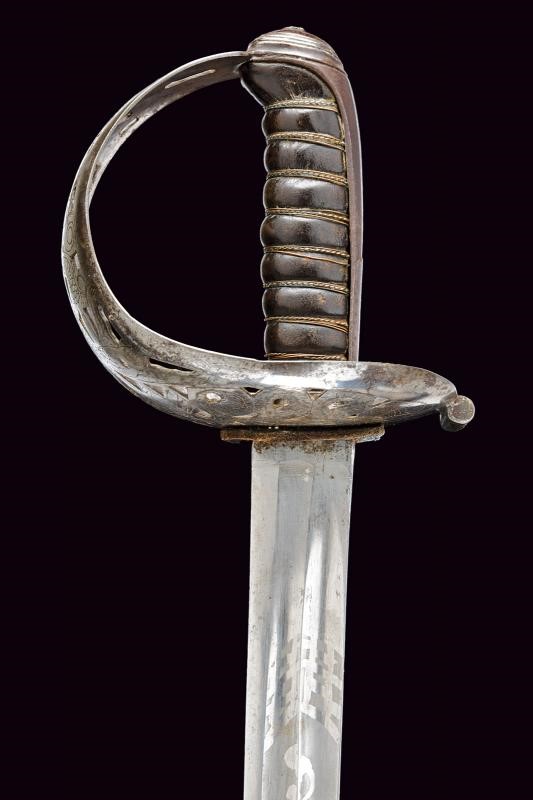 Spada da cavalleria, ferro, lunghezza 104.5 cm