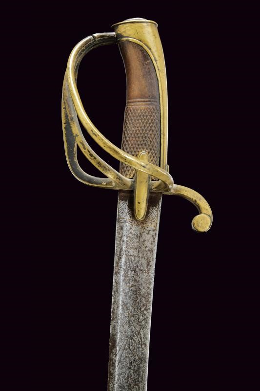 Sciabola da ufficiale di cavalleria, Europa, lunghezza 89.5 cm