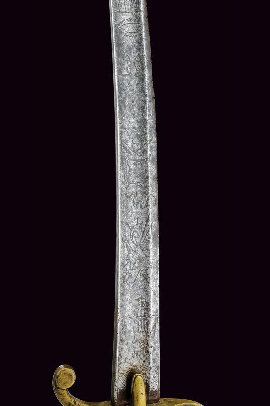 Sciabola da ufficiale di cavalleria, Europa, lunghezza 89.5 cm