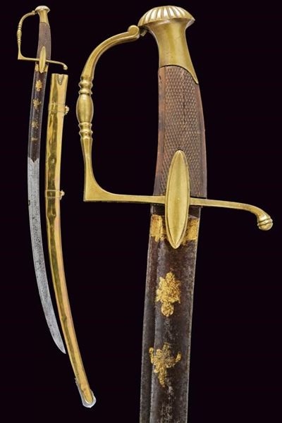 Sciabola della cavalleria leggera, Francia, lunghezza 89.3 cm