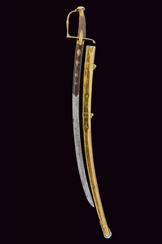 Sciabola della cavalleria leggera, Francia, lunghezza 89.3 cm
