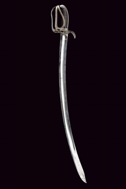 Sciabola da ufficiale di cavalleria leggera, Gran Bretagna, lunghezza 94.5 cm