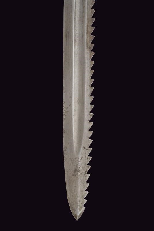 Daga a sega della Guardia Nazionale, Italia, lunghezza 60.5 cm