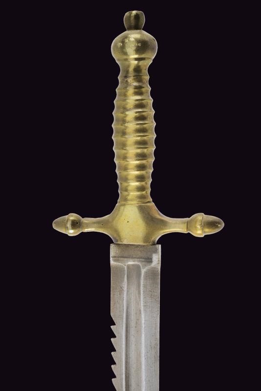 Daga a sega della Guardia Nazionale, Italia, lunghezza 60.5 cm