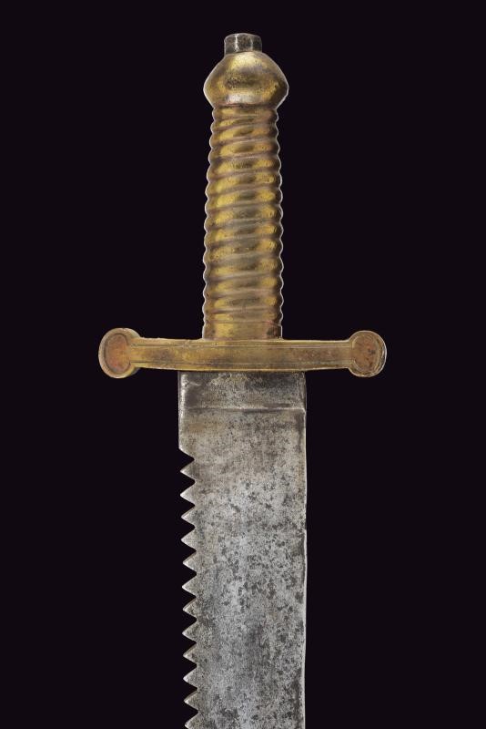 Daga a sega dei pontieri, Regno di Sardegna, 1831-1833