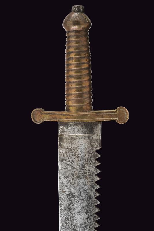 Daga a sega dei pontieri, Regno di Sardegna, 1831-1833