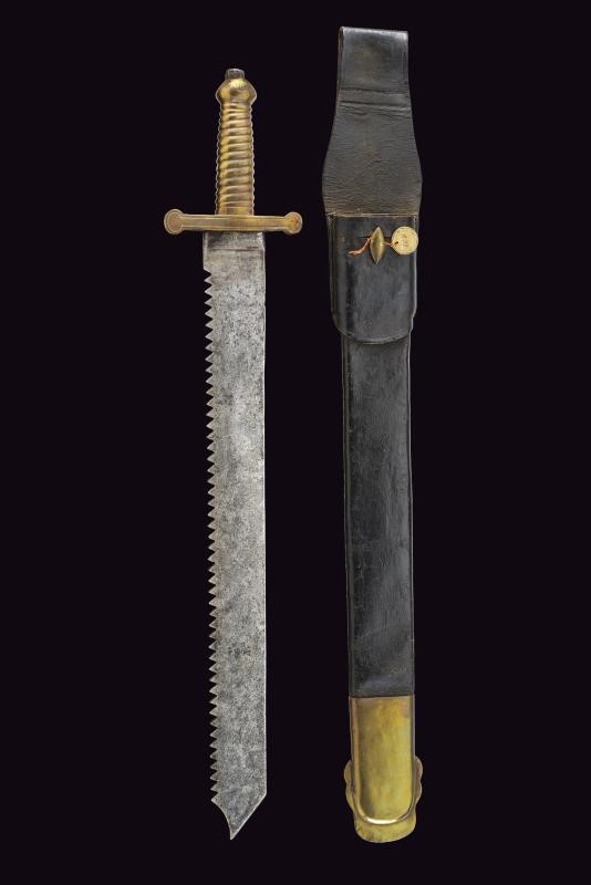 Daga a sega dei pontieri, Regno di Sardegna, 1831-1833