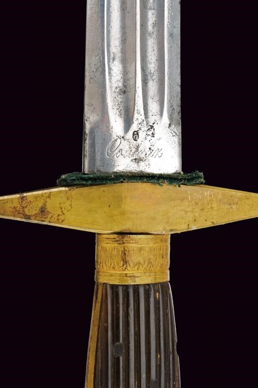 Daga da ufficiale forestale, Piemonte, lunghezza 68.2 cm