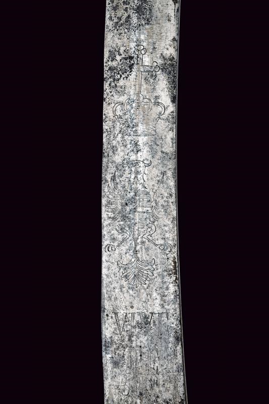 Raro sabro da artiglieria Mod. 1777, Piemonte, lunghezza 70 cm
