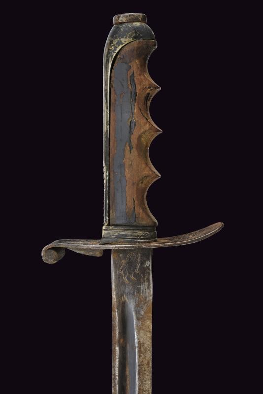 Pugnale composito, Regno d'Italia, lunghezza 29.3 cm.