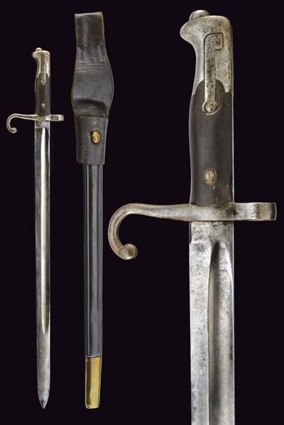 Vetterli, Baionetta Mod. 1870 con Molla Corta