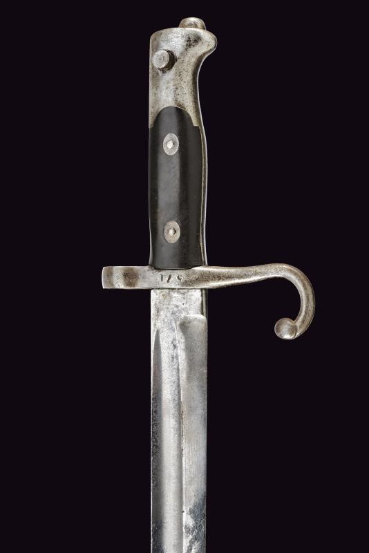 Vetterli, Baionetta Mod. 1870 con Molla Corta