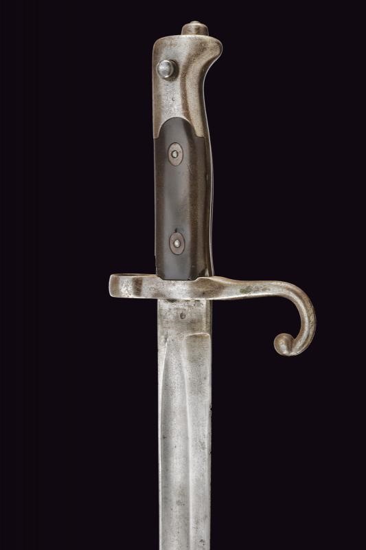 Baionetta Vetterli Mod. 1870, lama dritta con molla lunga