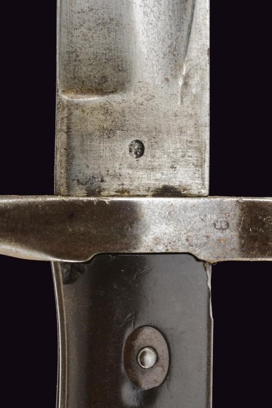Baionetta Vetterli Mod. 1870, lama dritta con molla lunga