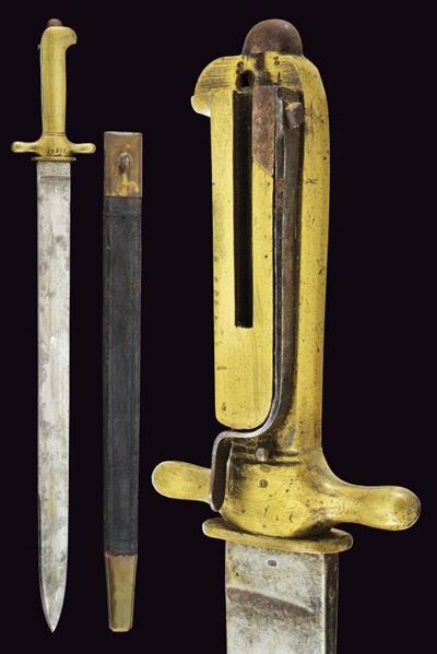 Baionetta per Bersaglieri Mod. 1836, Regno di Sardegna