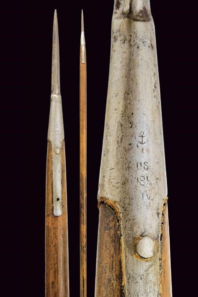 Picca da abbordaggio, tecnica USA, altezza 209,5 cm
