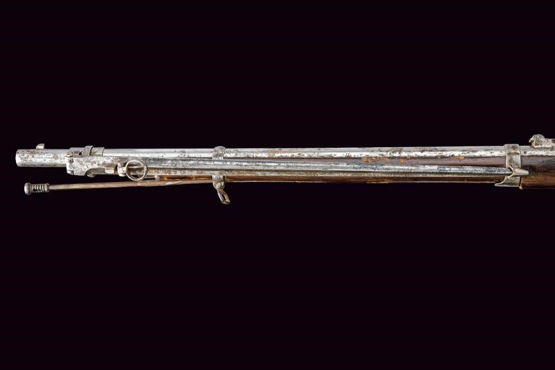Fucile a luminello con baionetta pieghevole, Europa, lunghezza 122,7 cm