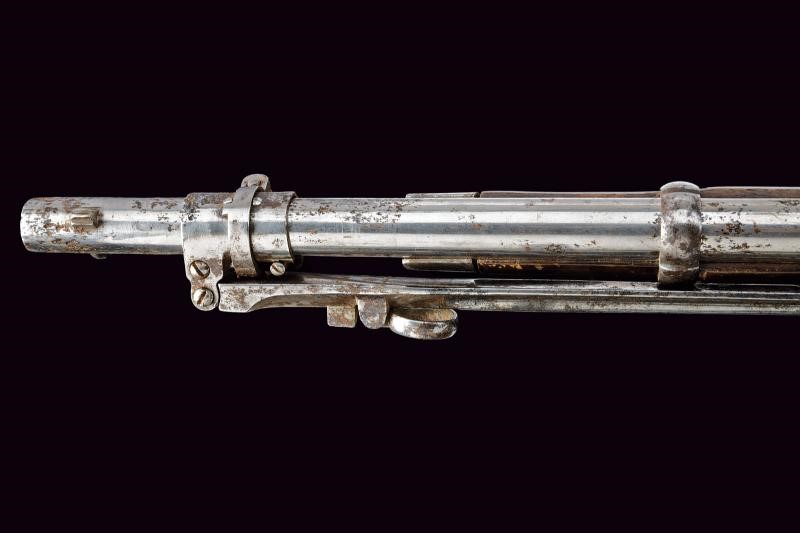 Fucile a luminello con baionetta pieghevole, Europa, lunghezza 122,7 cm