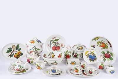 Portmeirion, Servizio in porcellana della collezione Pomona (Inghilterra), XX secolo