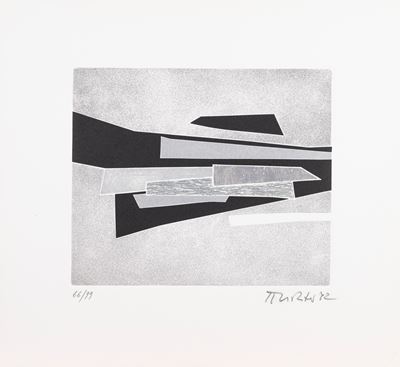 Poesia 1, acquaforte e acquatinta (es. 66/99), 1972