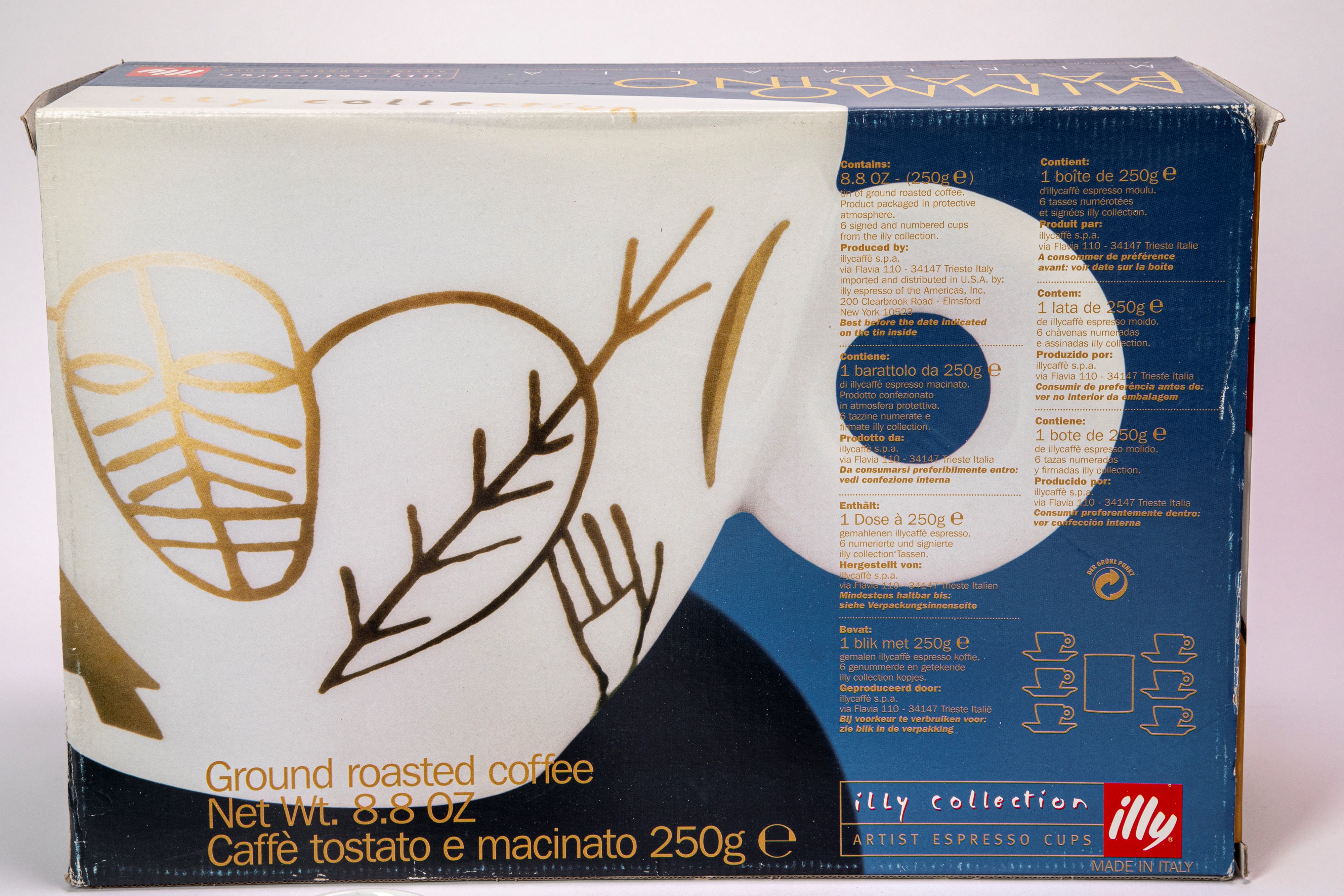 Mimmo Paladino - Set di Cinque Tazzine da Espresso, Edizione Illycaffè “illy Collection”, Numerat...