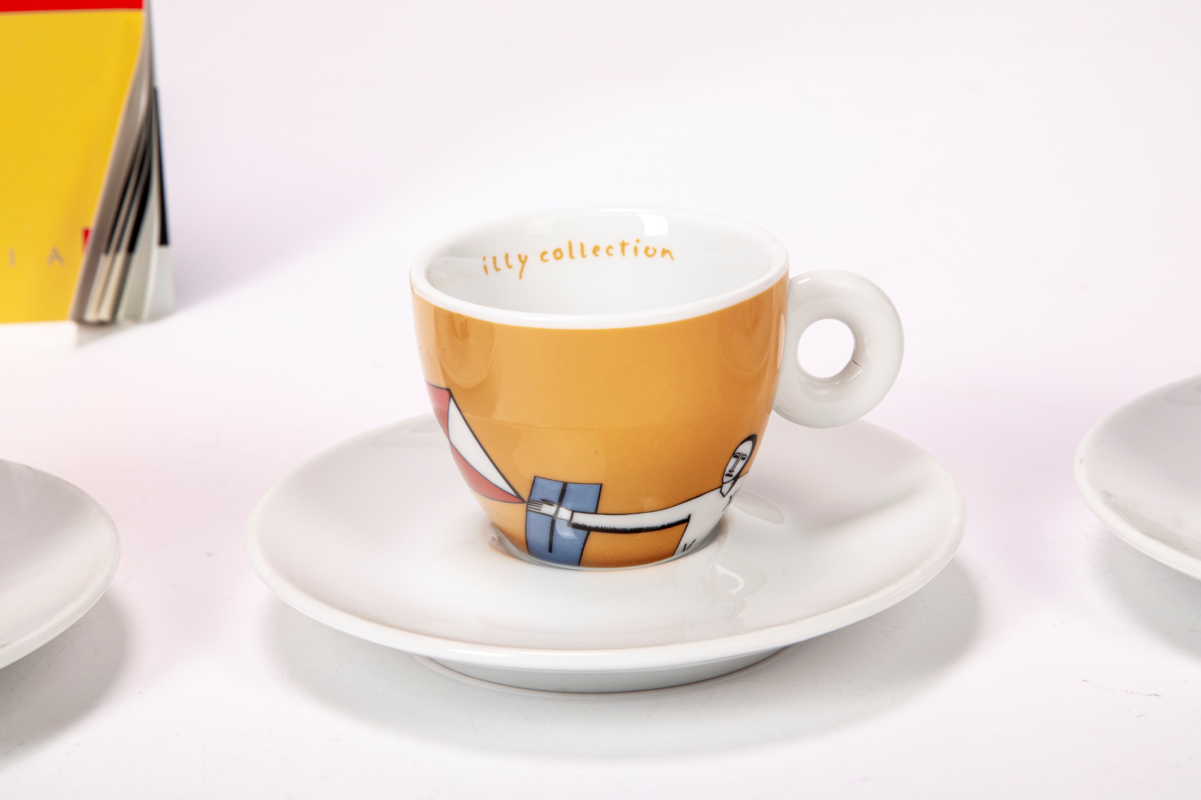 Mimmo Paladino - Set di Cinque Tazzine da Espresso, Edizione Illycaffè “illy Collection”, Numerat...