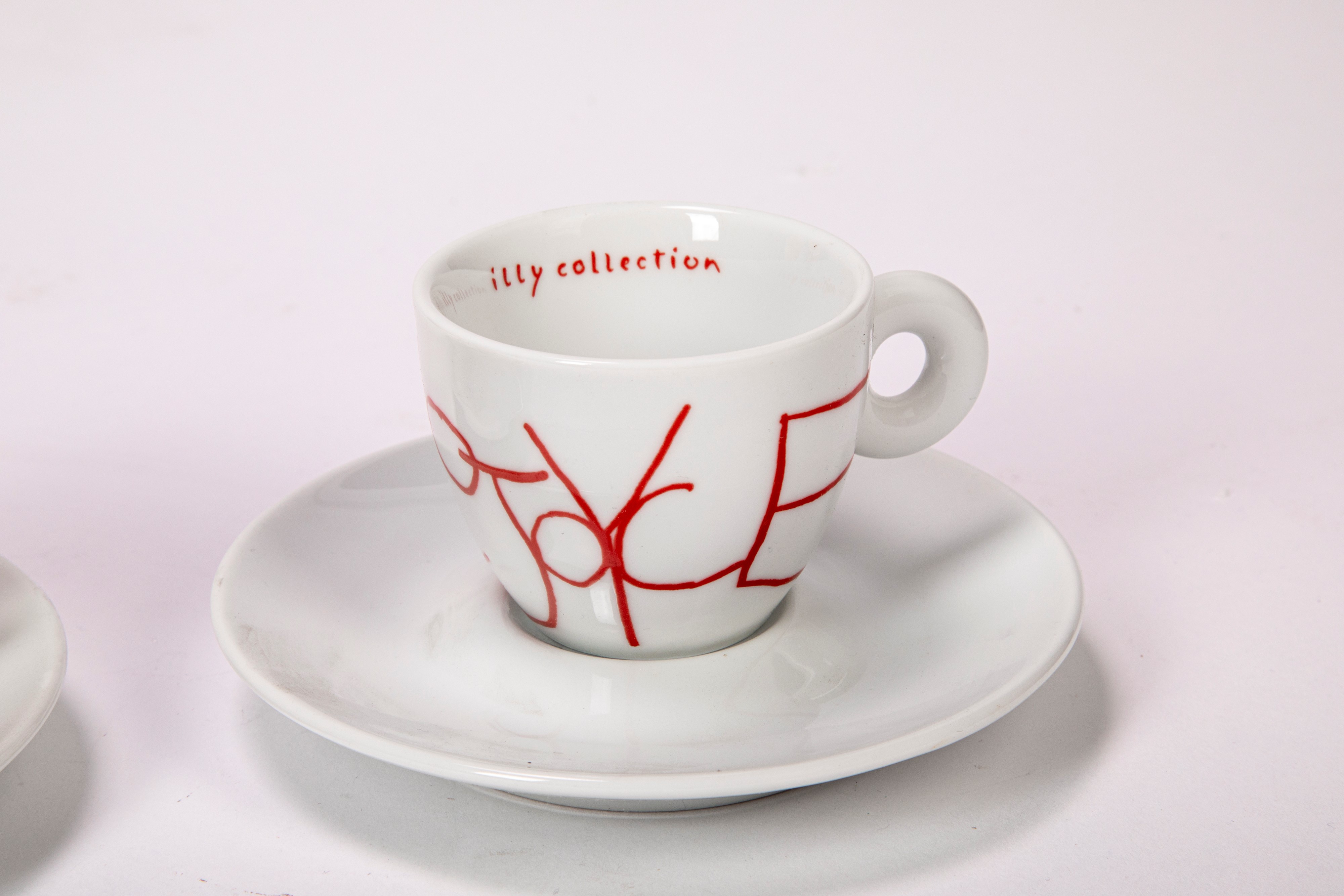 Mimmo Paladino - Set di Cinque Tazzine da Espresso, Edizione Illycaffè “illy Collection”, Numerat...