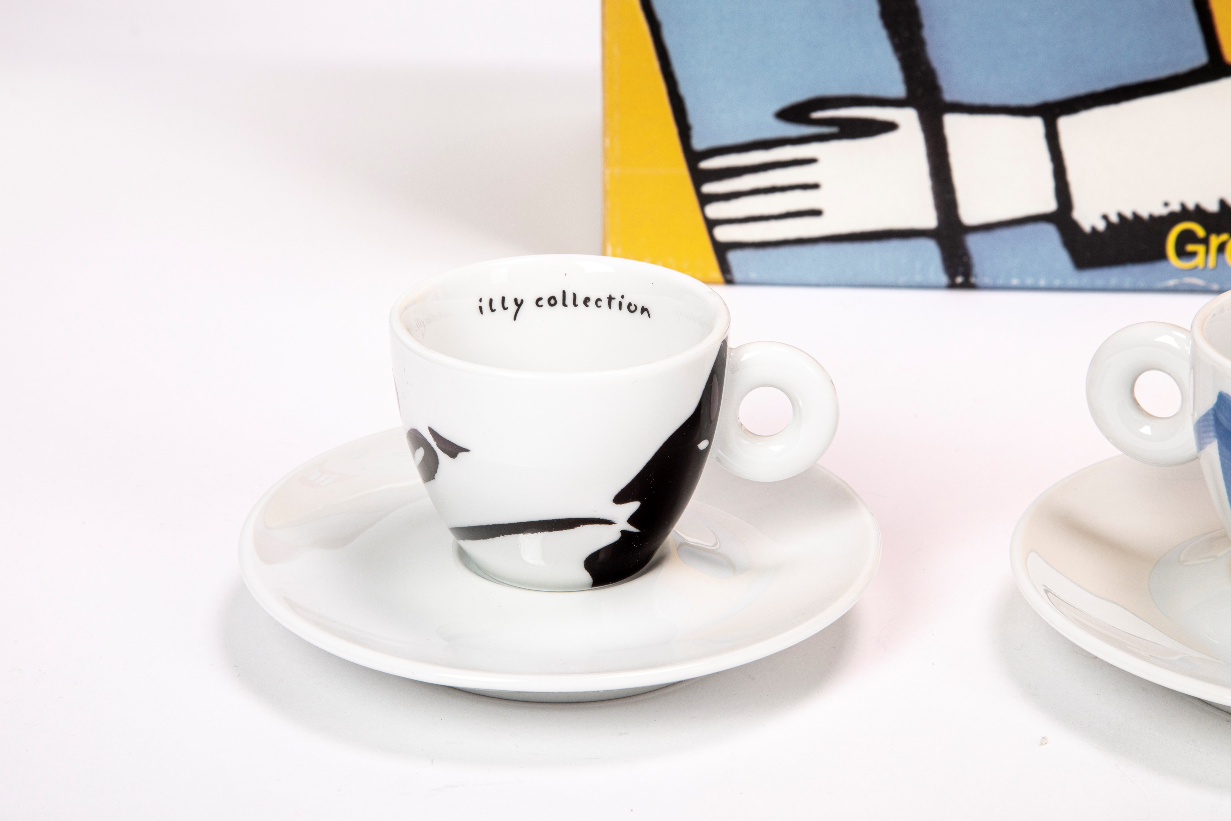 Mimmo Paladino - Set di Cinque Tazzine da Espresso, Edizione Illycaffè “illy Collection”, Numerat...
