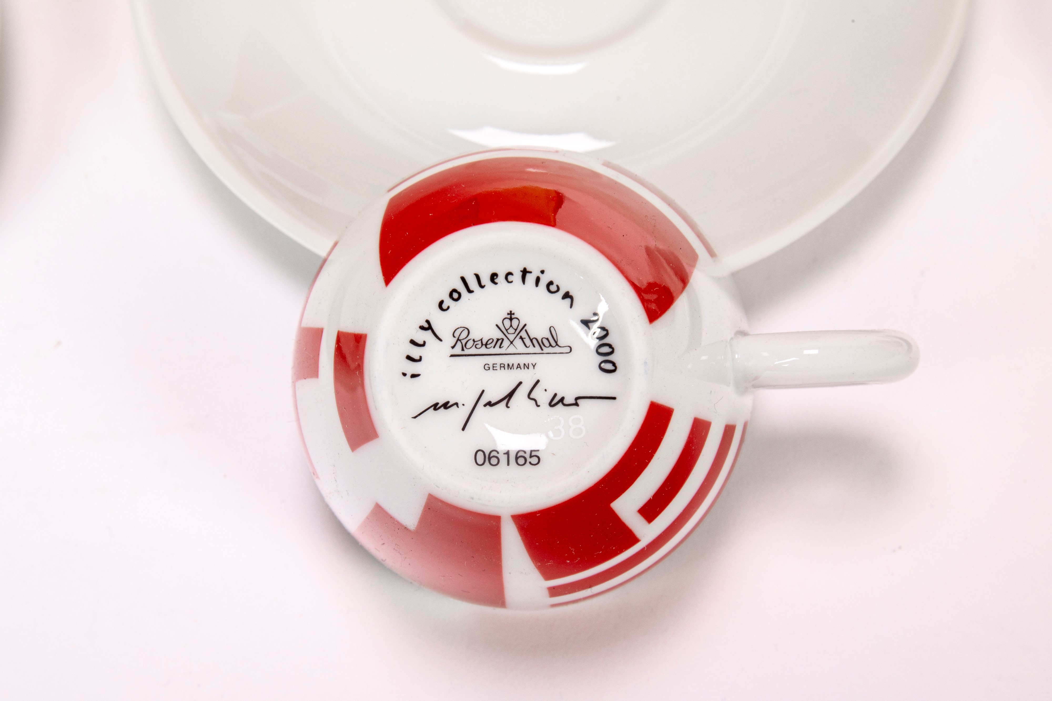 Mimmo Paladino - Set di Cinque Tazzine da Espresso, Edizione Illycaffè “illy Collection”, Numerat...