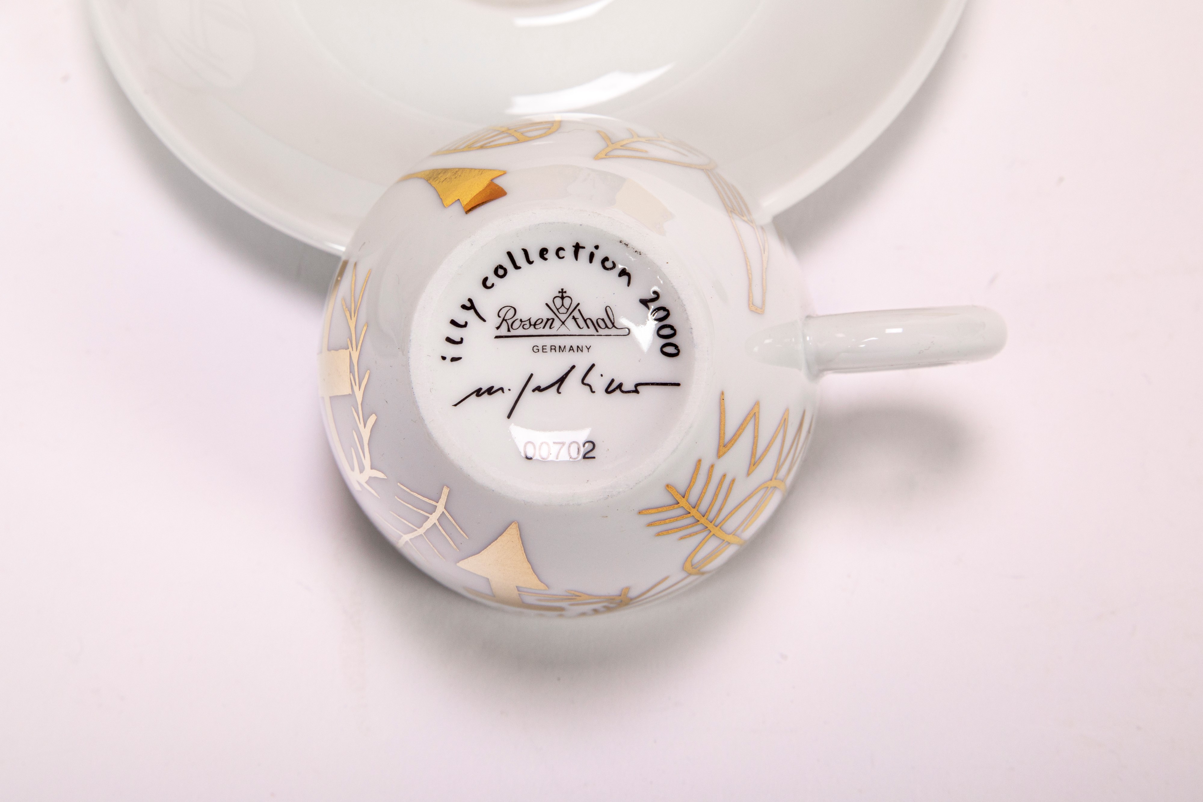 Mimmo Paladino - Set di Cinque Tazzine da Espresso, Edizione Illycaffè “illy Collection”, Numerat...