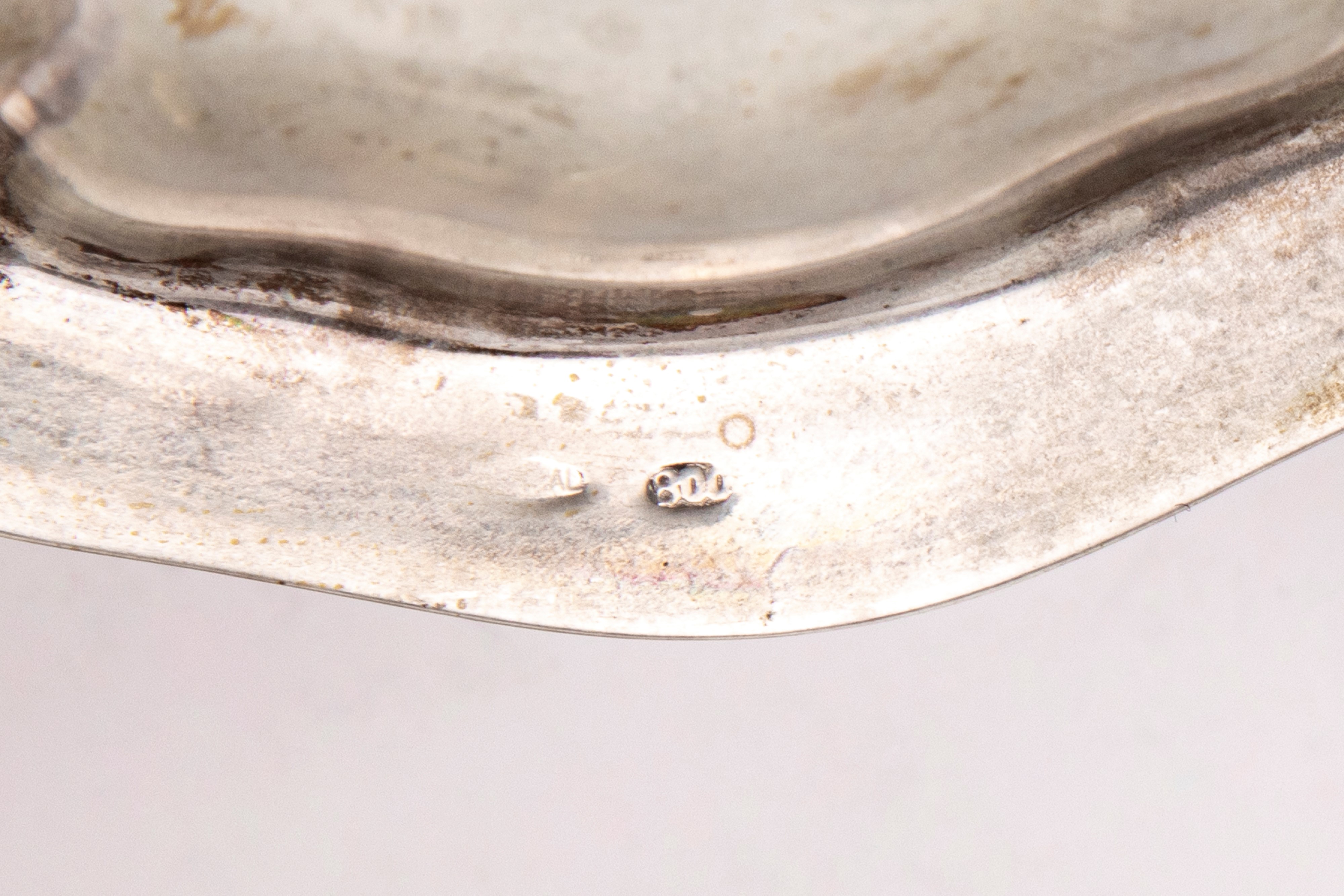 Set di dodici ciotoline con piattino in argento, Italia, metà secolo XX