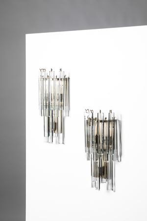 Coppia di lampade da parete