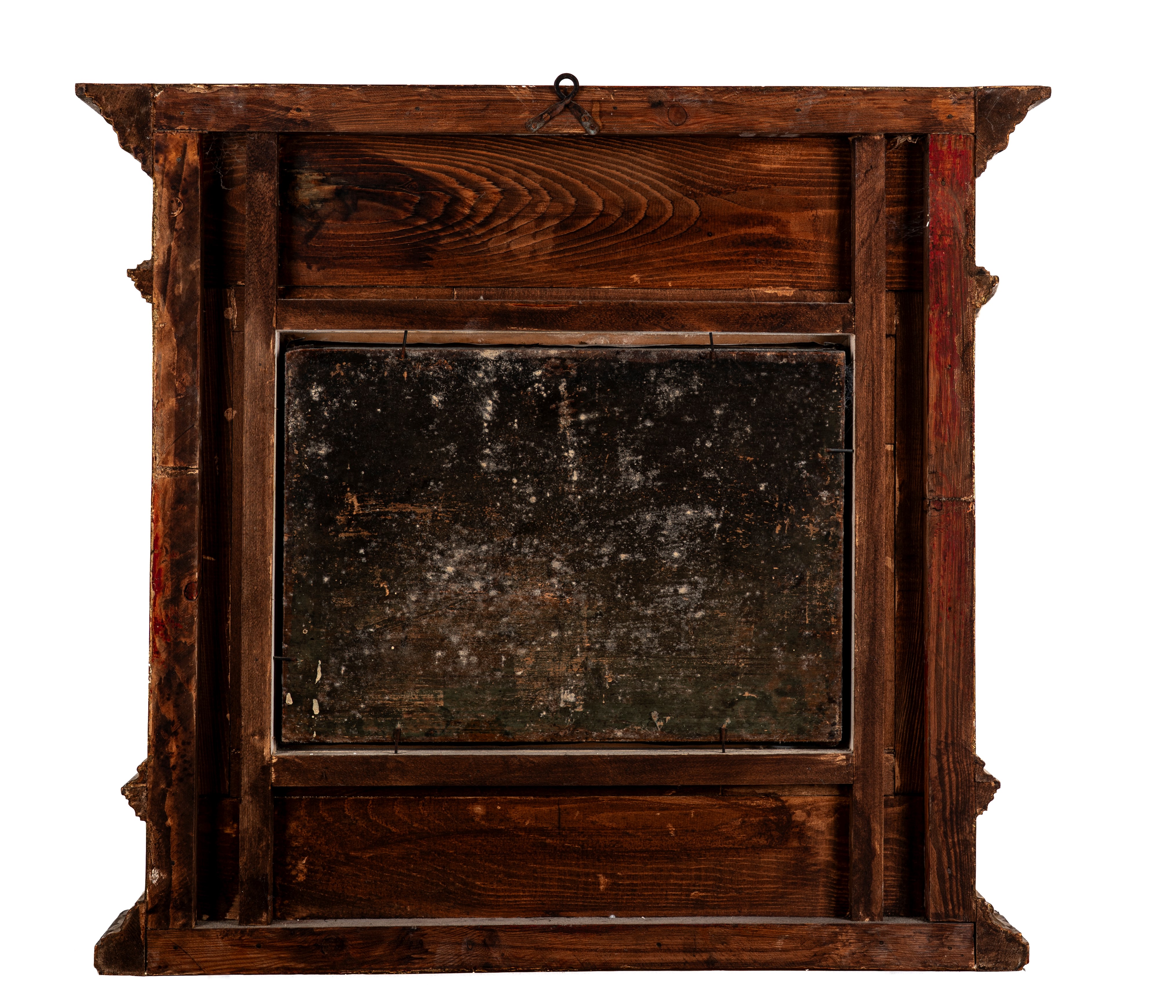 Icona su tavola della Dormizione della Santissima Madre di Dio con riza in metallo argentato sbal...