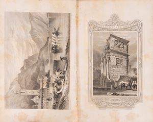 The tourist in Switzerland and Italy