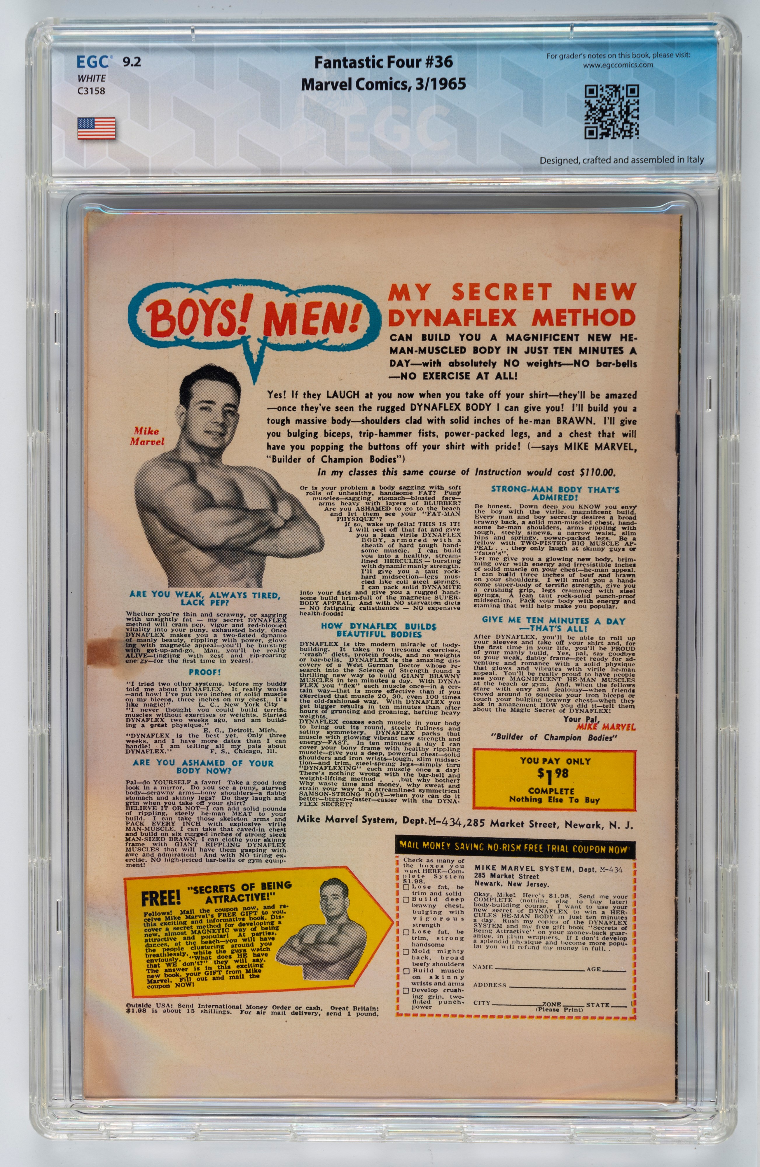 Fantastic Four #36 - 9.2 EGC