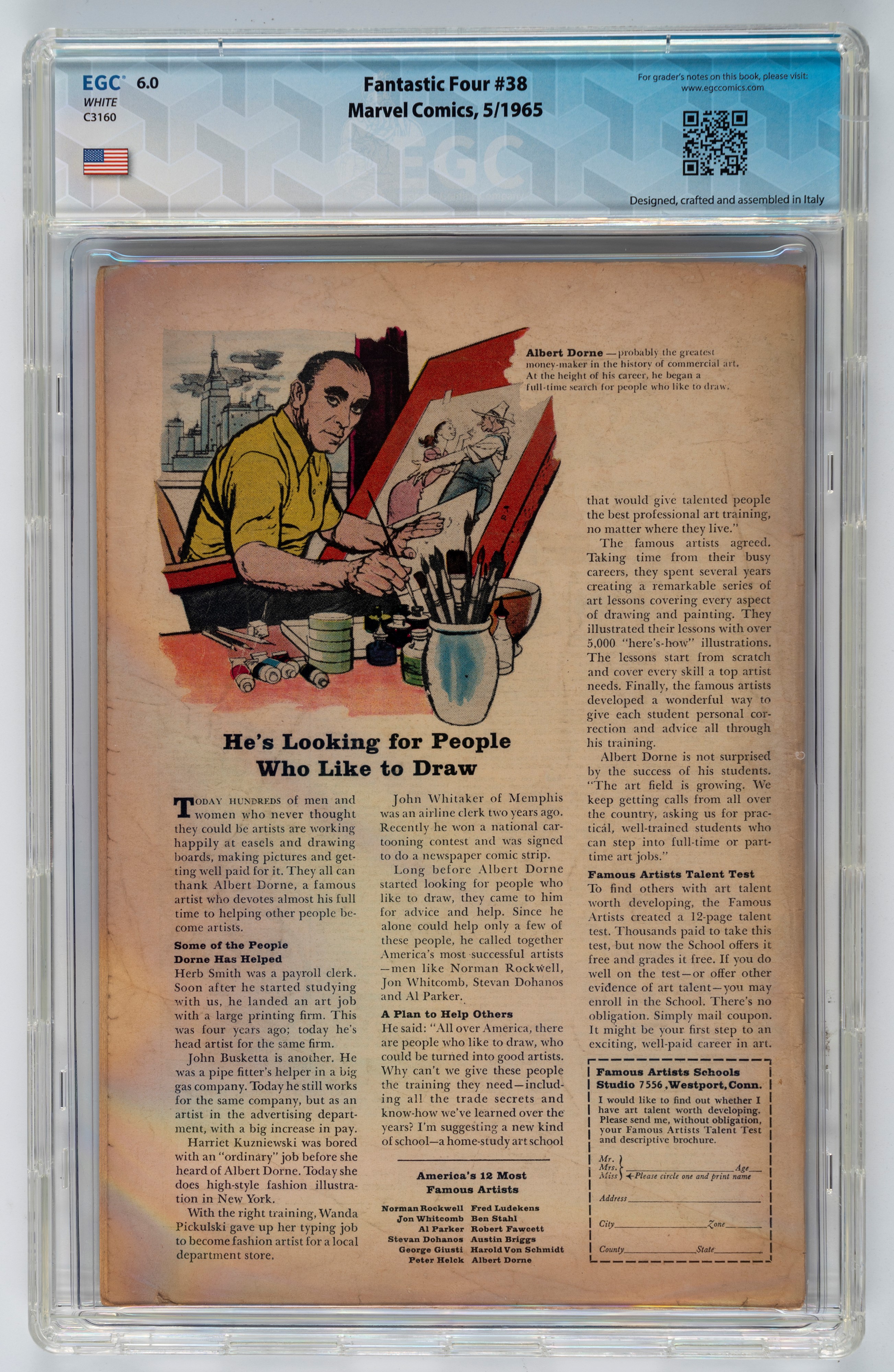 Fantastic Four #38 - 6.0 EGC