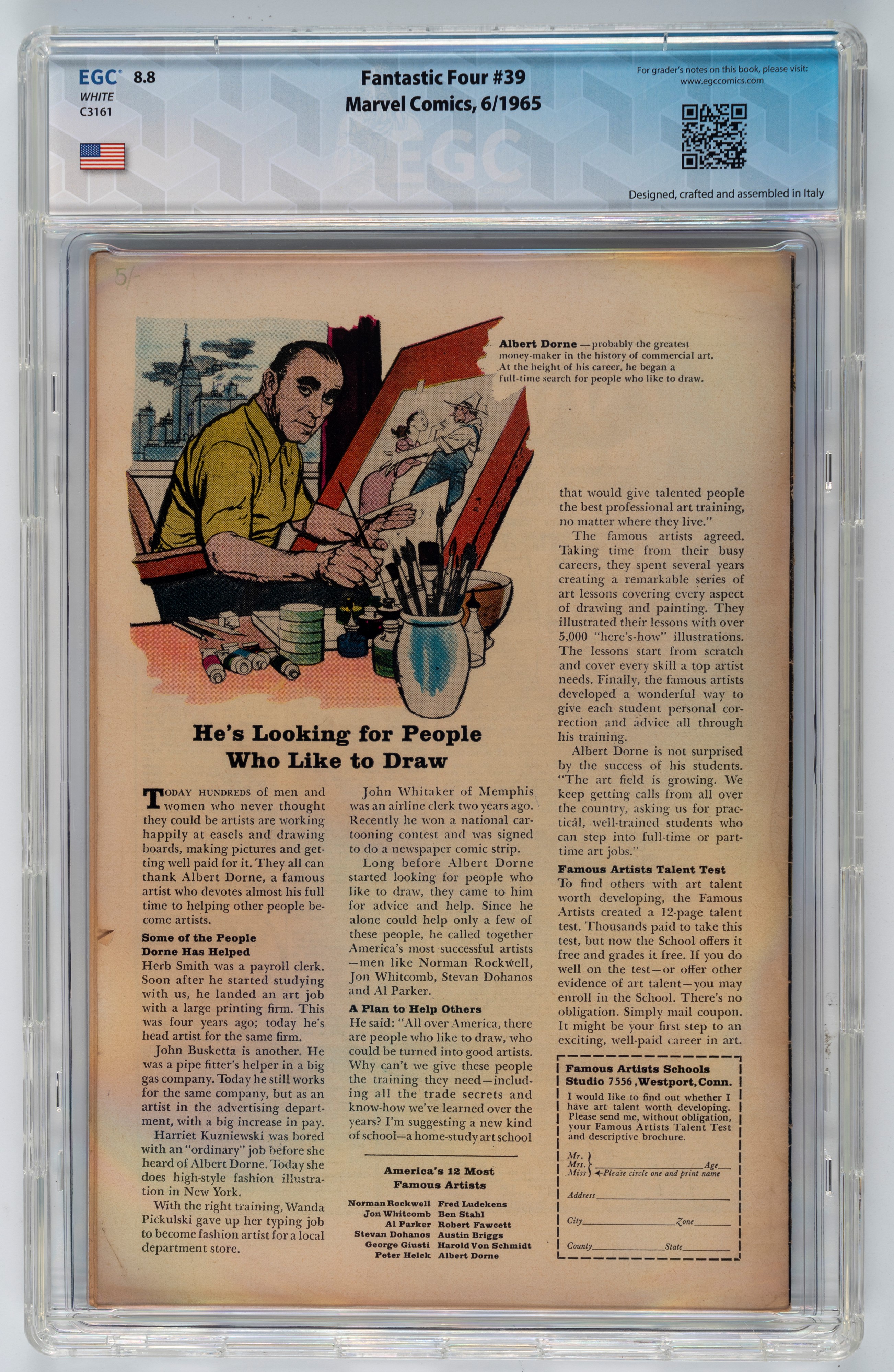 Fantastic Four #39 - 8.8 EGC