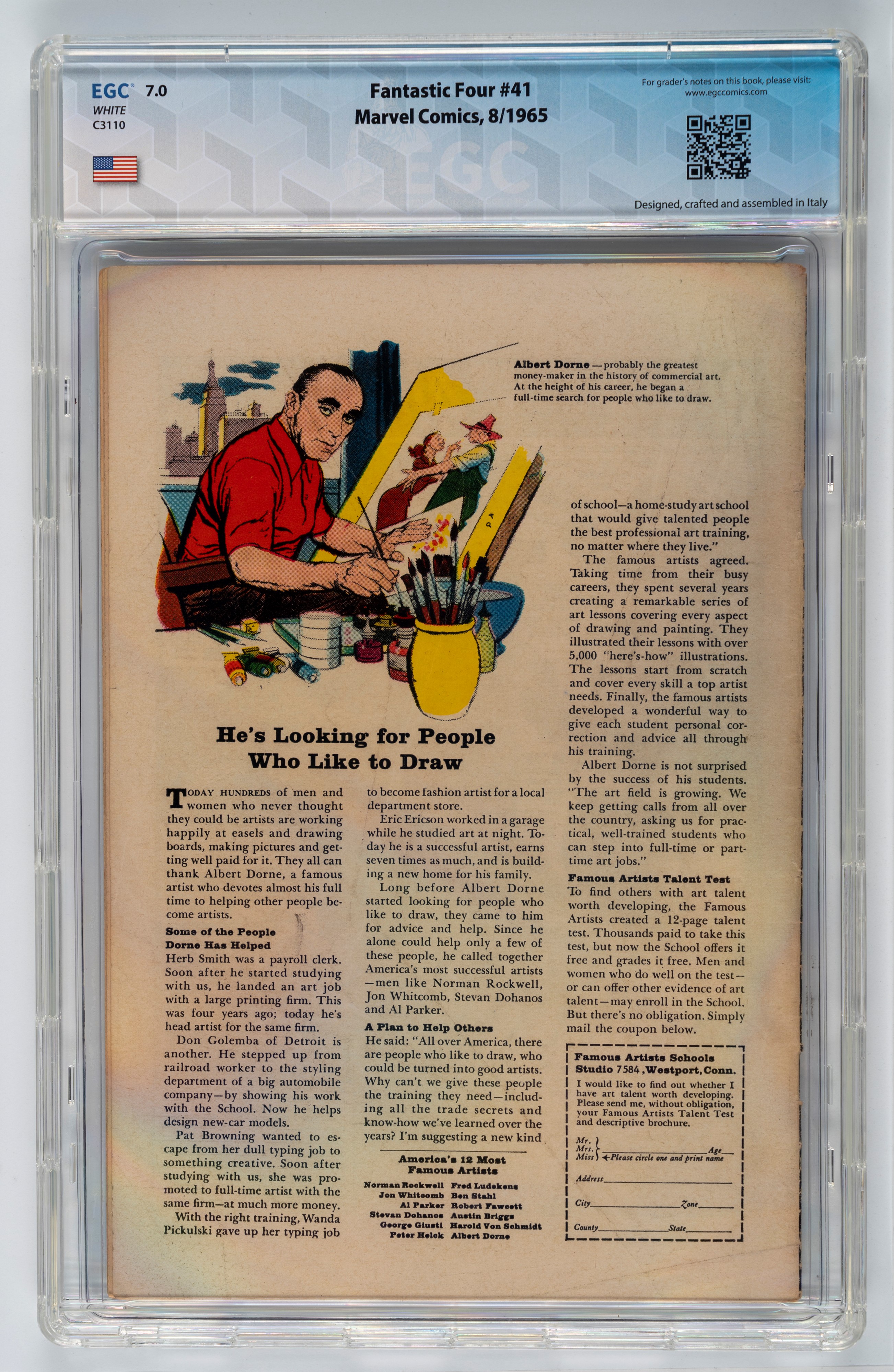 Fantastic Four #40 - 7.6 EGC / #41 - 7.0 EGC / #42 (UK Price Variant) - 7.8 EGC