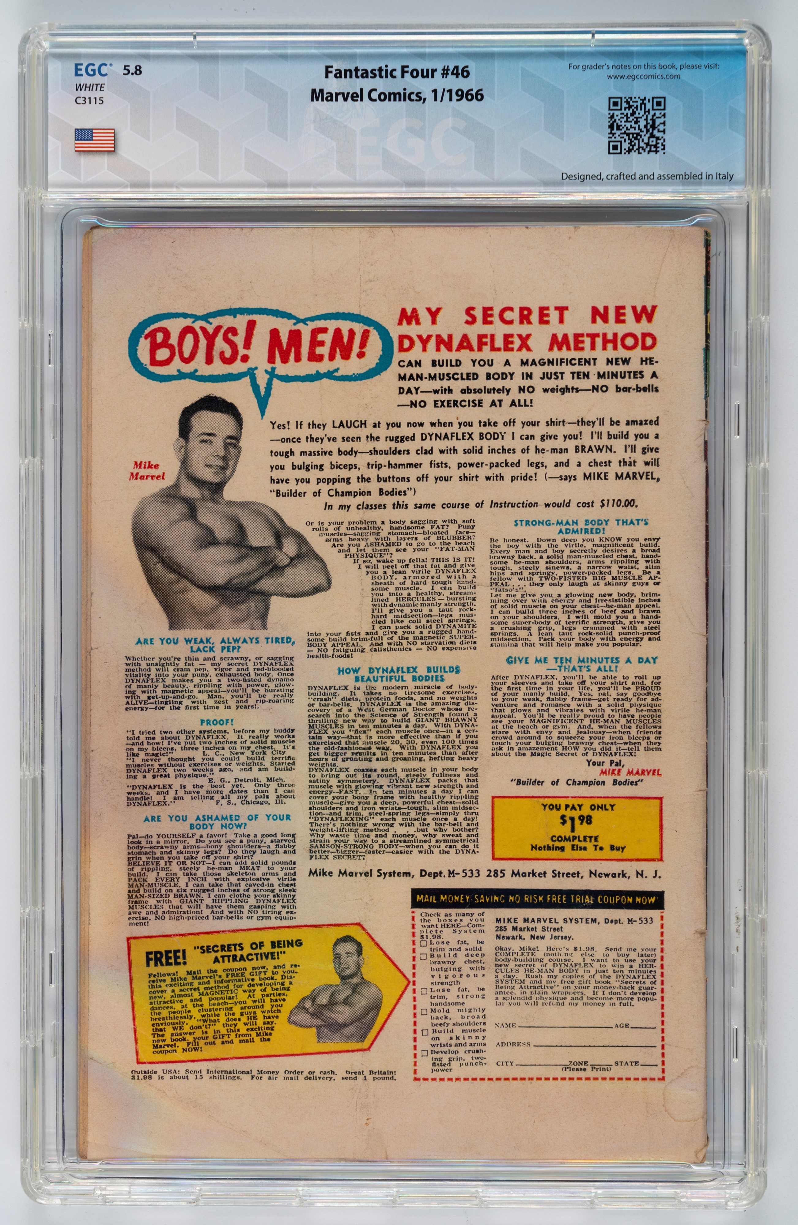 Fantastic Four #46 - 5.8 EGC