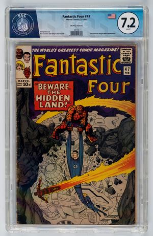 Fantastic Four #47 (UK Price Variant) -  7.2  EGC