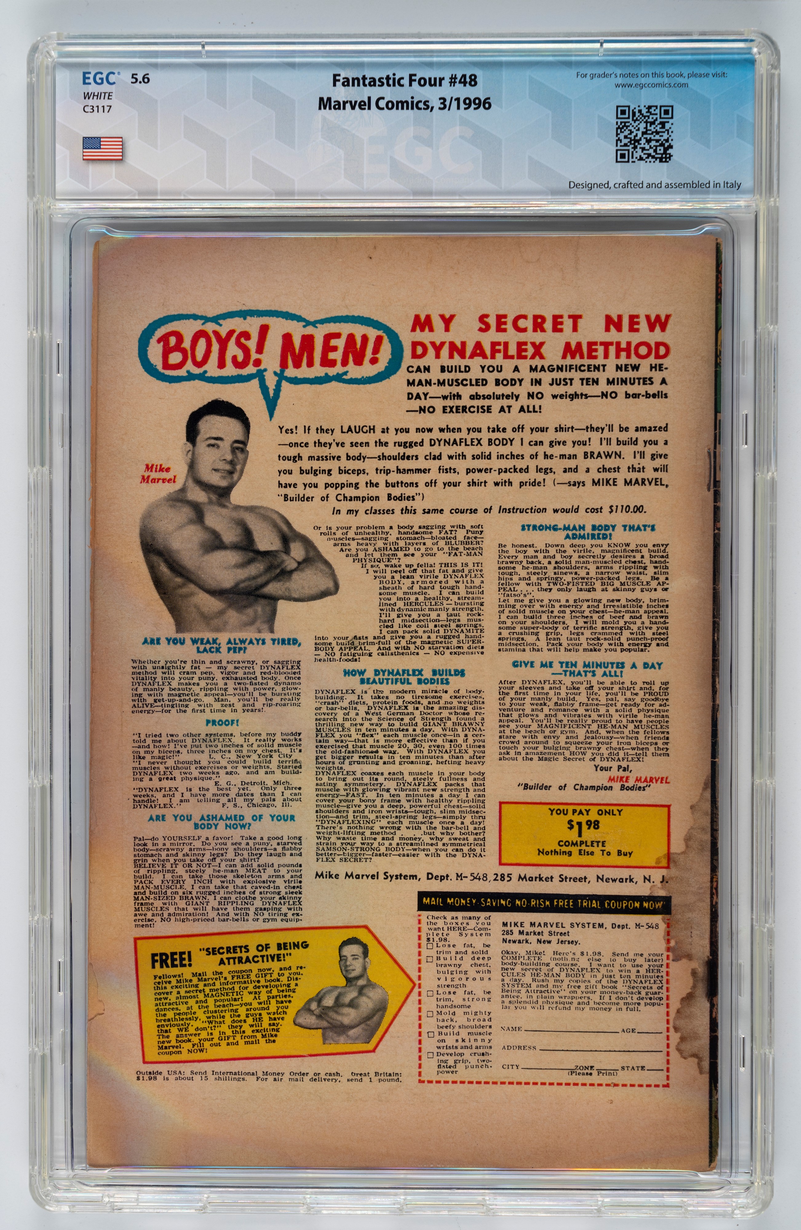 Fantastic Four #48 - 5.6 EGC