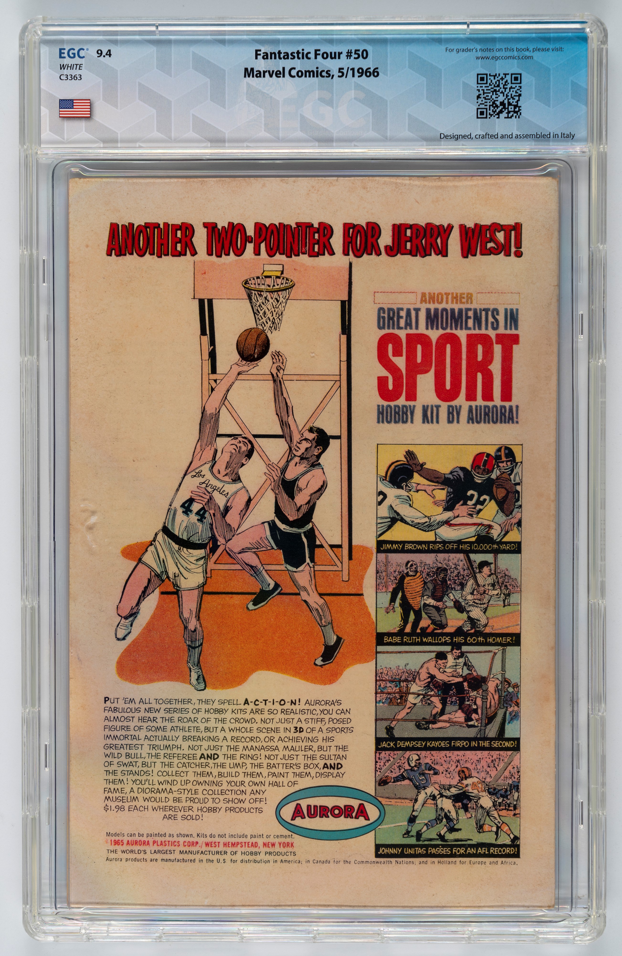 Fantastic Four #50 - 9.2 EGC