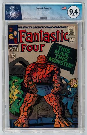 Fantastic Four #51 - 9.4  EGC
