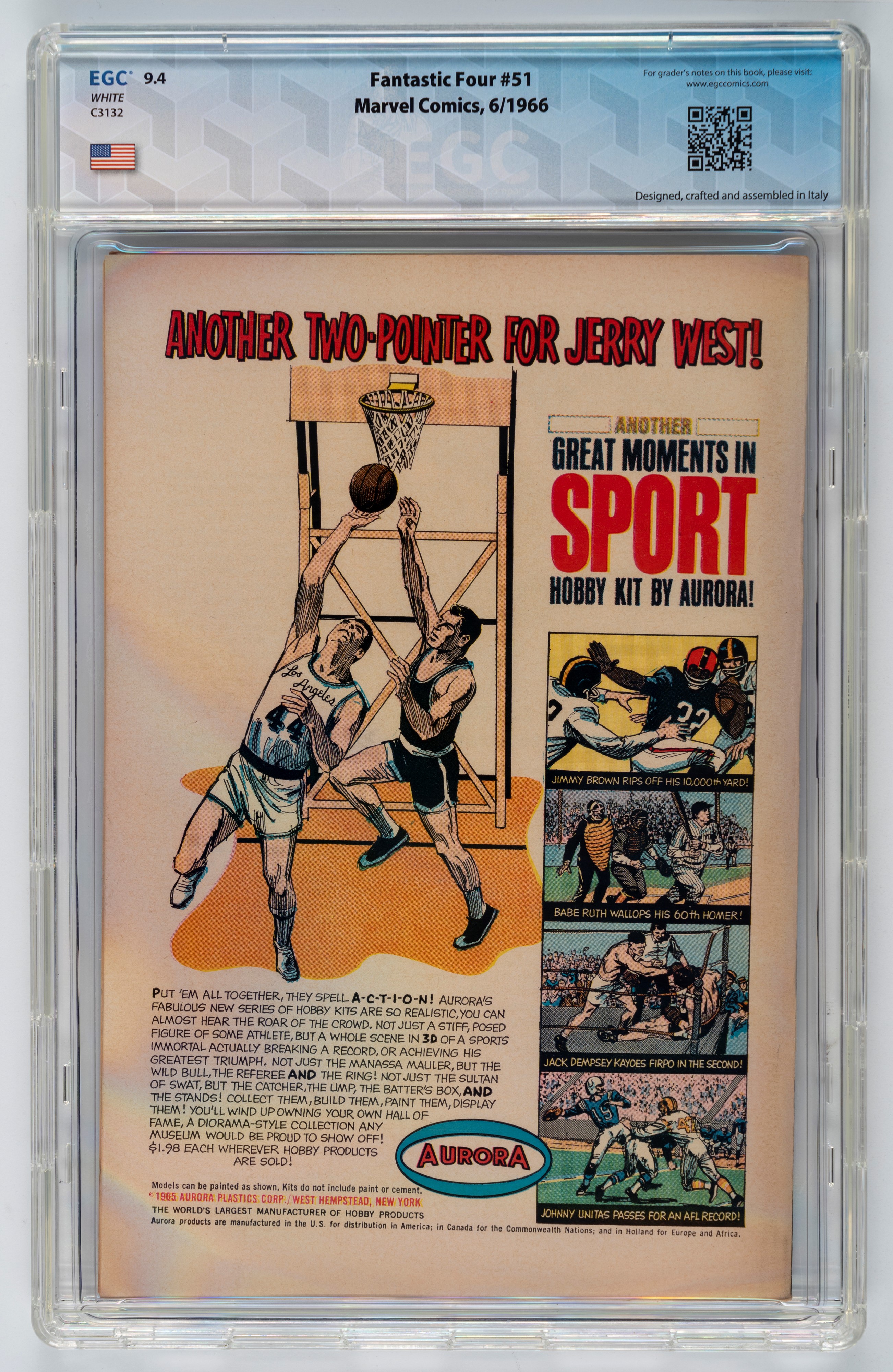 Fantastic Four #51 - 9.4 EGC