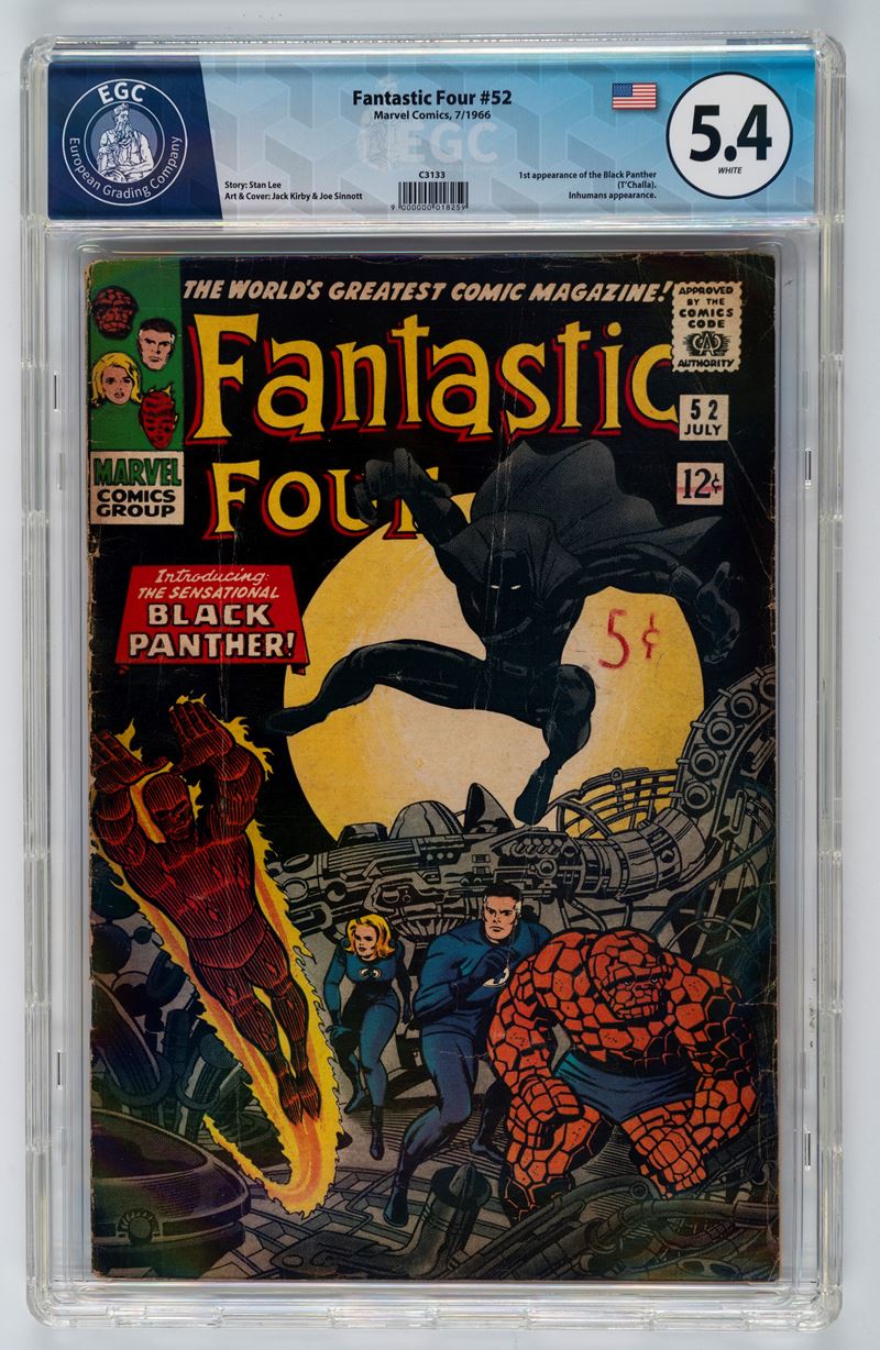 Fantastic Four #52 - 5.4 EGC