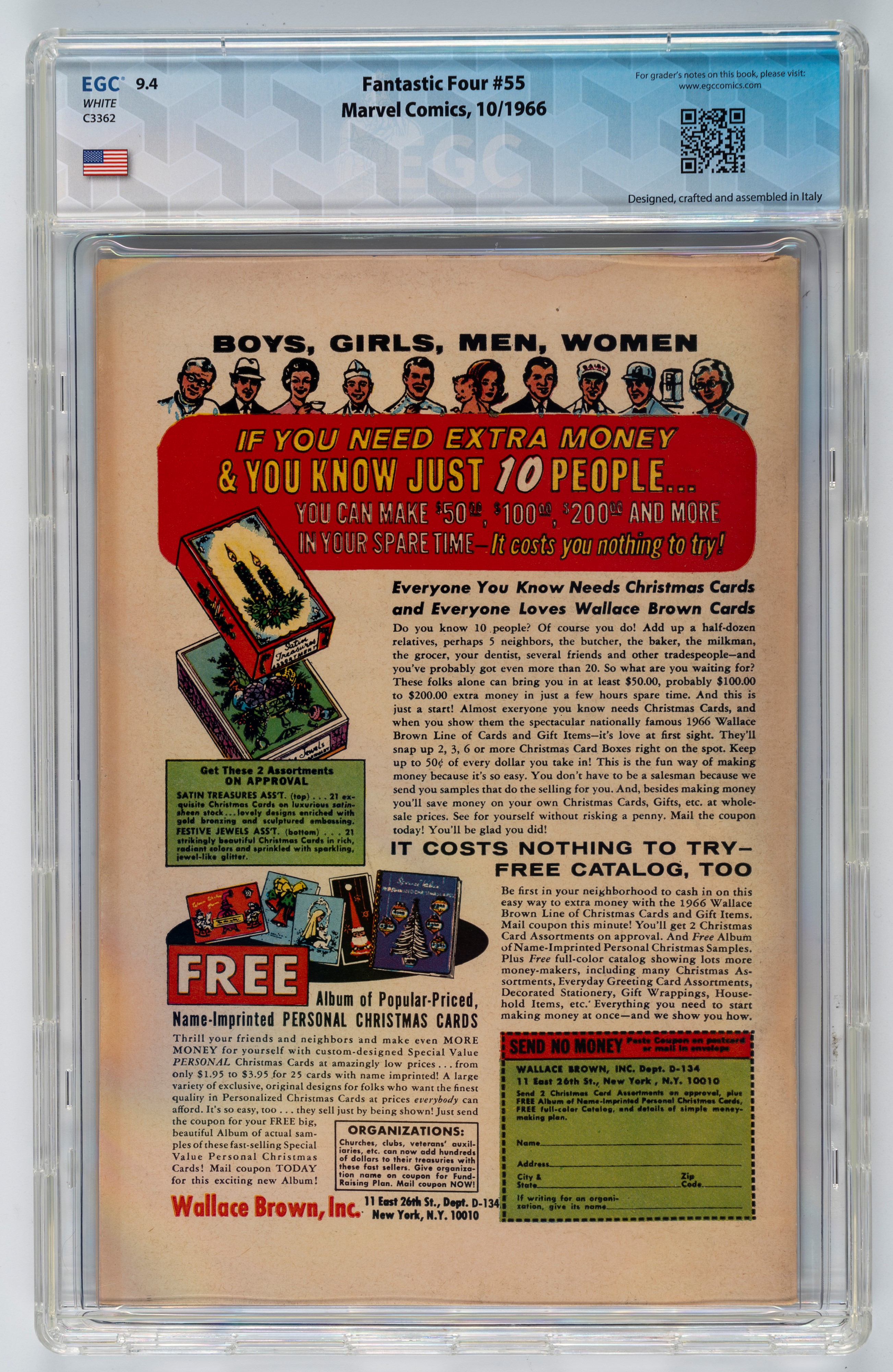 Fantastic Four #55 - 8.6 EGC