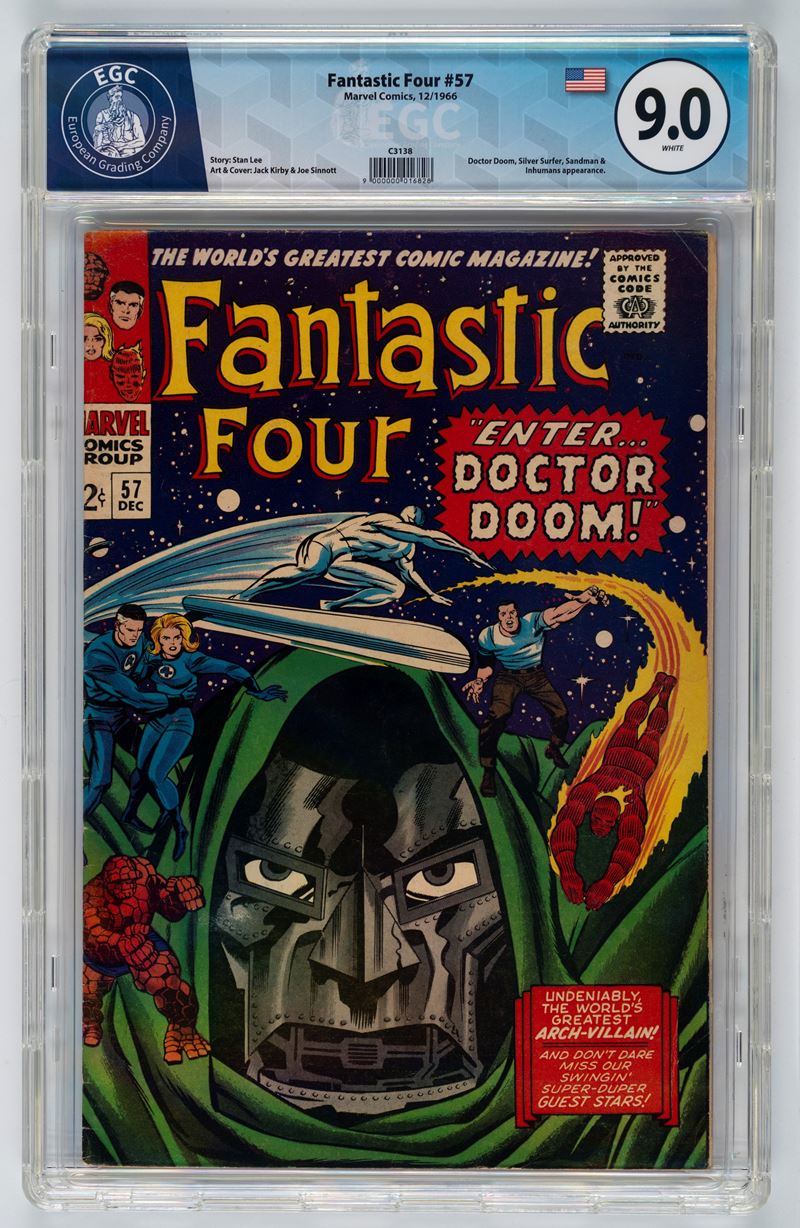 Fantastic Four #57 - 9.0 EGC