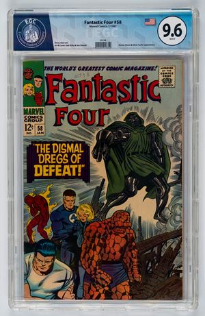 Fantastic Four #58 - 9.6  EGC