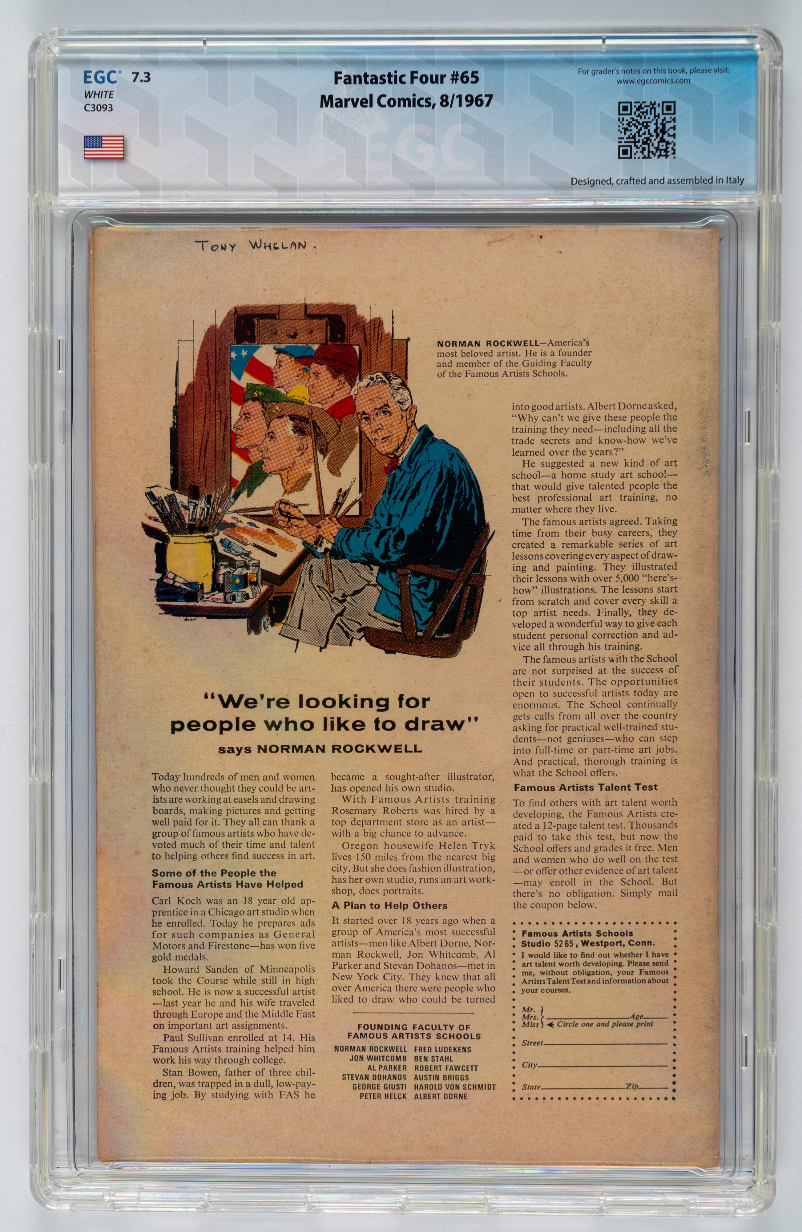 Fantastic Four #65 - 7.3 EGC